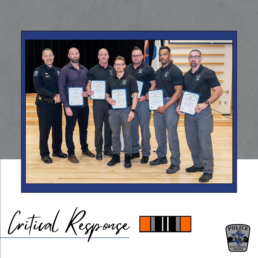 ScottsdalePD's tweet photo. #Lifesaving #CriticalResponse https://t.co/5KpRgwSAFf