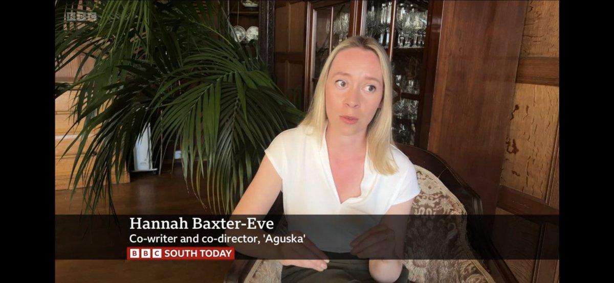 hannahbaxtereve's tweet photo. Talking to BBC South Today about #AguskaFilm - an exciting project I’m co-writing, co-directing and acting in with @FNFFilms. 📺 https://t.co/aMkh29dfmo