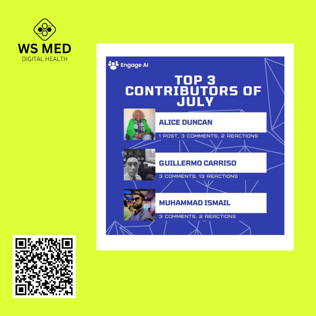 wsmed_DH's tweet photo. #EngageAi #ArtificialIntelligence #MachineLearning #DeepLearning #DigitalHealth #HealthTech #HealthcareAI #DigitalProducts #TechInnovation #DataScience #IoTHealth #MedTech #Telemedicine
#EHealth #AIInHealthcare #Innovation #SmartHealth #HealthcareTech #AIApplications https://t.co/vthlKxSNEg