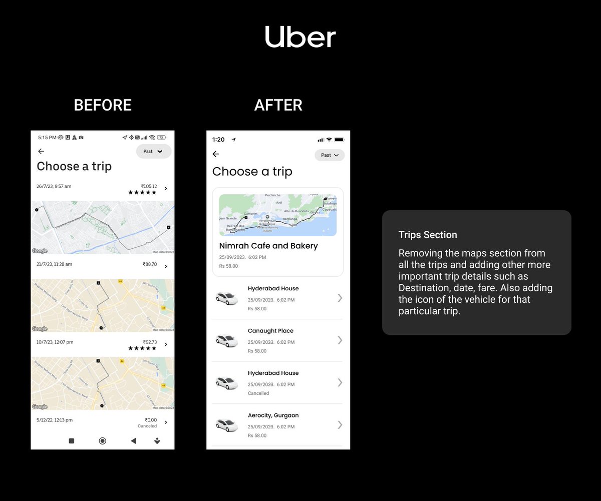 linuxomania's tweet photo. Redesigned some screens from the @Uber app to improve user experience. Let me know what you think about this!
.
.
#uiuxdesign #redesign #userexperiencedesign #userinterface #uber https://t.co/QTvUysPFnO