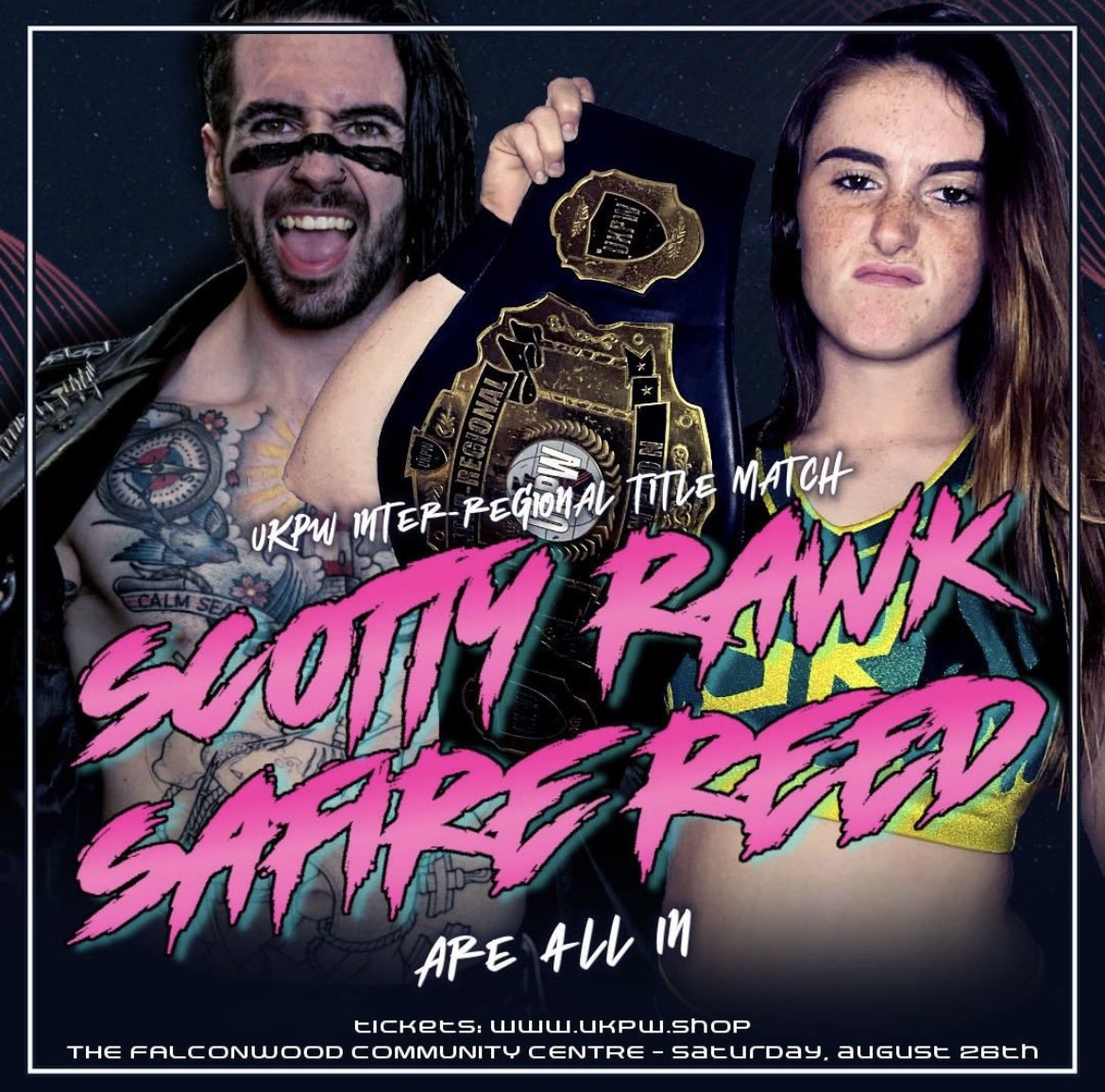 ScottyRawk's tweet photo. 𝔱𝔥𝔢 𝔟𝔦𝔤𝔤𝔢𝔰𝔱 𝔴𝔢𝔢𝔨𝔢𝔫𝔡 𝔦𝔫 𝔟𝔯𝔦𝔱𝔦𝔰𝔥 𝔴𝔯𝔢𝔰𝔱𝔩𝔦𝔫𝔤 𝔥𝔦𝔰𝔱𝔬𝔯𝔶 🦇
26th - @UKPW_Wrestling
27th - @ColosseumPro
28th - @HOWrestlingUK
#AllIn #AllInWeekend #AllInWembley #AEW https://t.co/UOc4kHV96T