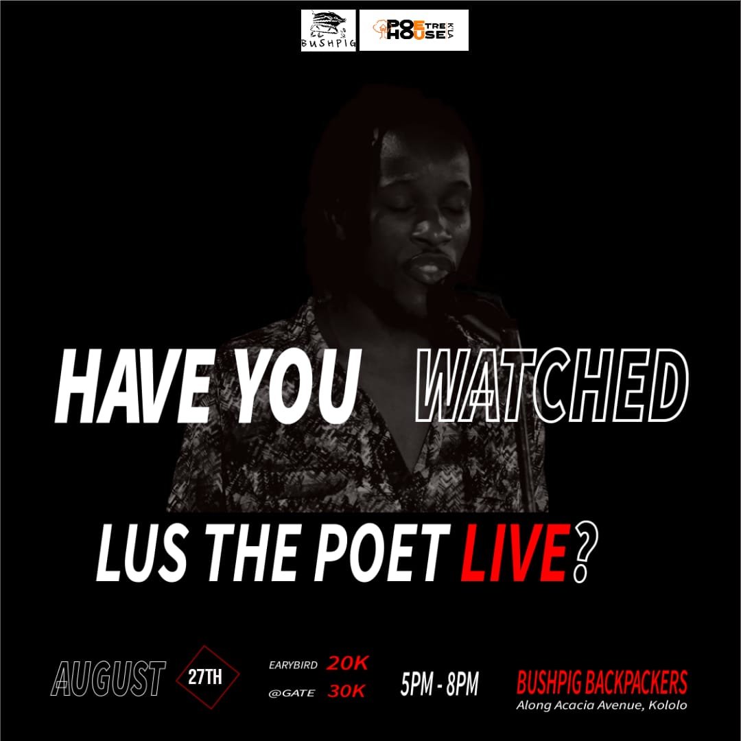 Where are you on the 27th of this month?

Forass we are here. 
#PoetryUgEvents