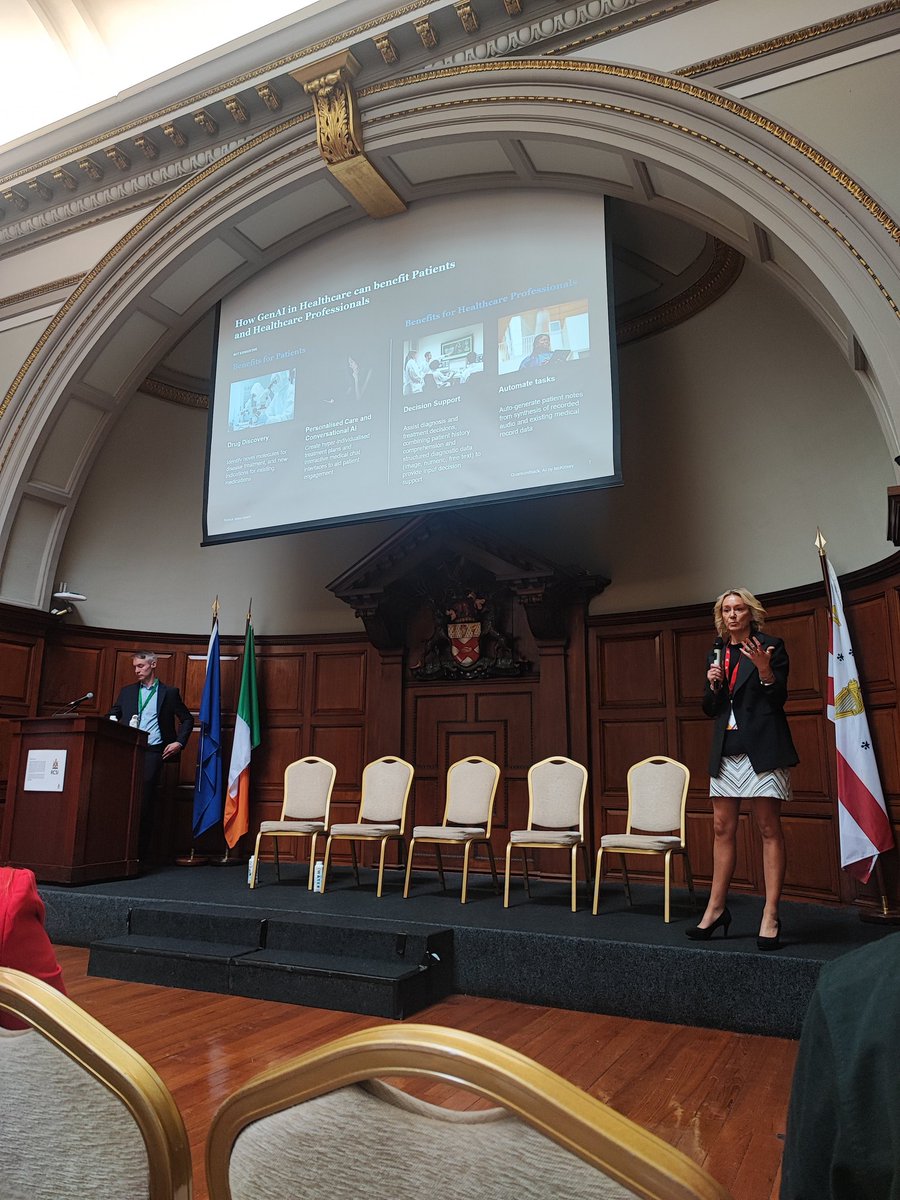 Innovation - Performance guest speakers, Sorcha McKenna Head of McKinsey Ireland &amp; Rory Walsh Head of Engineering McKinsey Ireland. 

#AIMSSummit2023 #RCSI