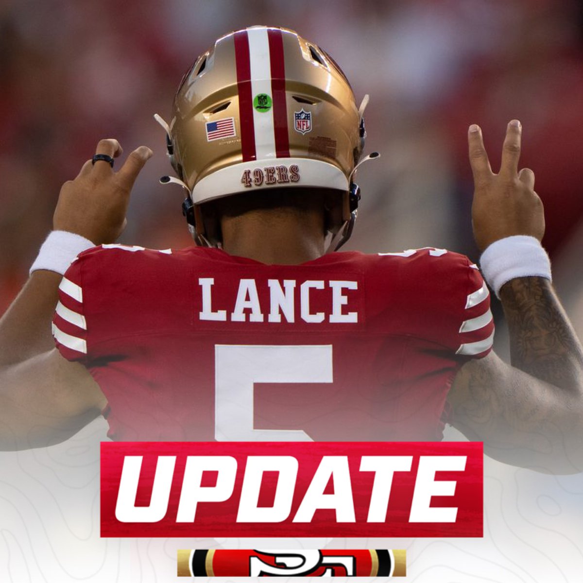 #49ers Trey Lance is expected to be back in the building today, per John Lynch on @KNBR