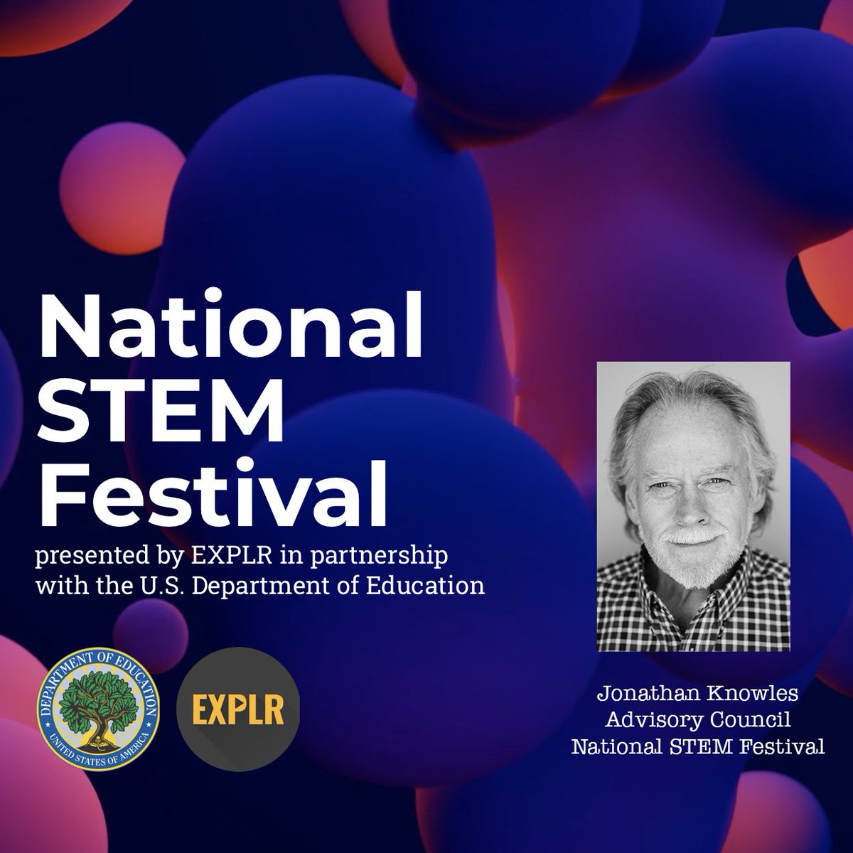 We're bringing back gatherings in support of science to our nation's capital. In partnership with the US Department of Education, we're announcing the National STEM Festival. I'm privileged to serve on the Advisory Council for this initiative. Learn more:
nationalstemfestival.com