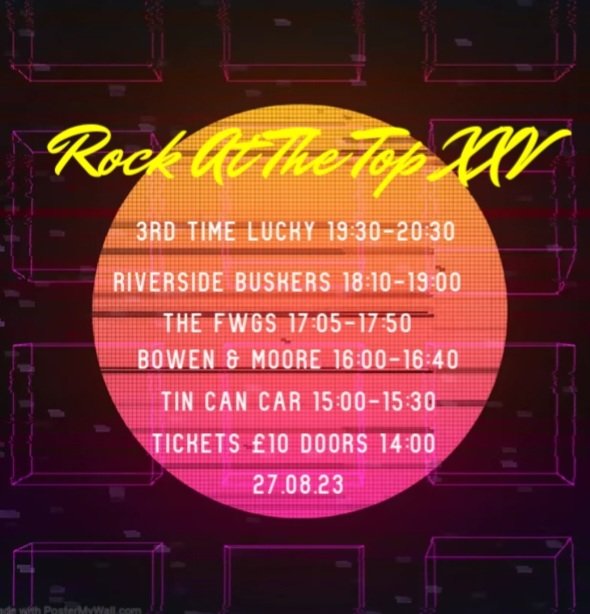 Set times for Sunday, some tickets available from <a href="/DowlaisRfc/">Dowlais RFC ⚫️🔴⚪️</a>