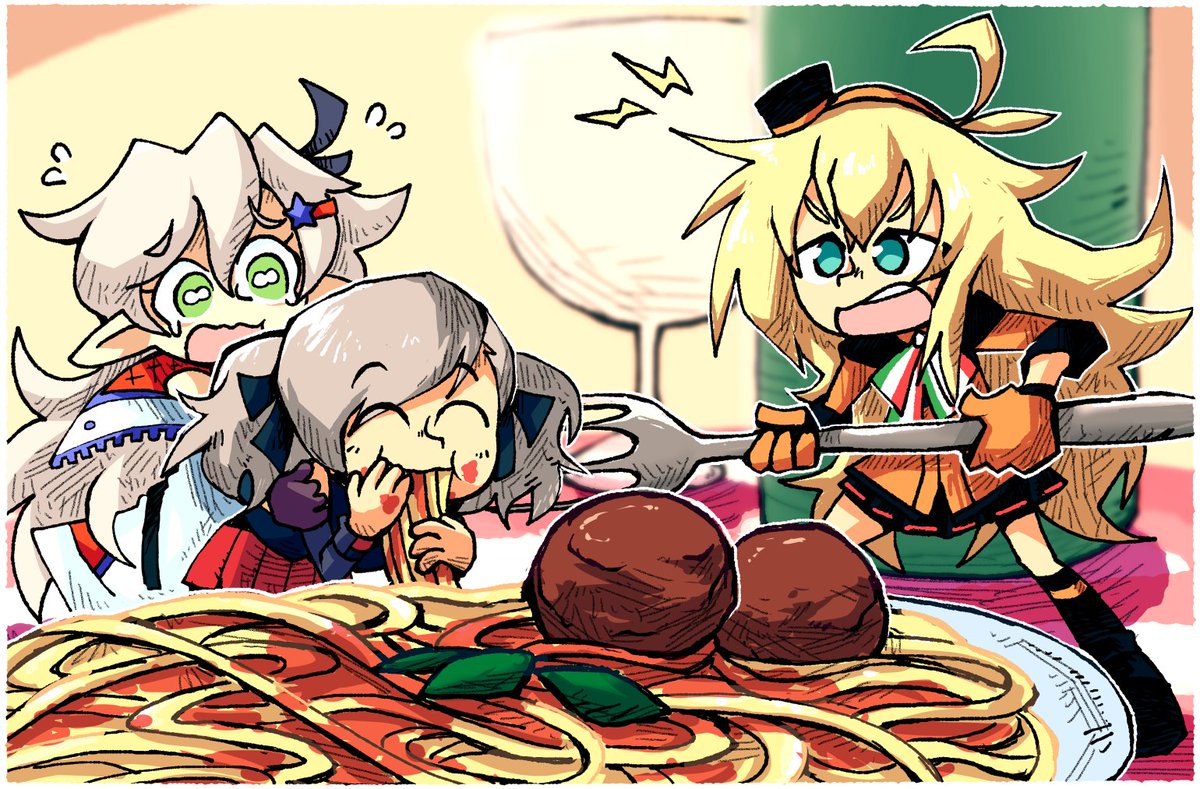 I occasionally get commissioned to draw #GirlsFrontline-characters, but tiny. What sort of shenanigans will these gremlins get to next time? 