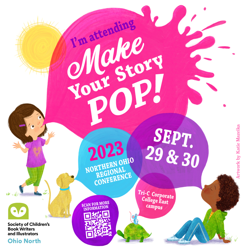 SCBWI_ohionorth's tweet photo. 🎉YES!!! A #SCBWIOhioN conf. BOARD BOOK session!

📚"IS IT A BOOK? OR IS IT A TOY? 🧸
Interacting w/ Board Books" w/ #PB Creator &amp; Paper Toy Maker @LittleRainey!

✅Registrants can share work before the conf. for a chance Merrill reviews their book!

GO!➡️https://t.co/bQpIOVj3U7 https://t.co/8JNXASy582