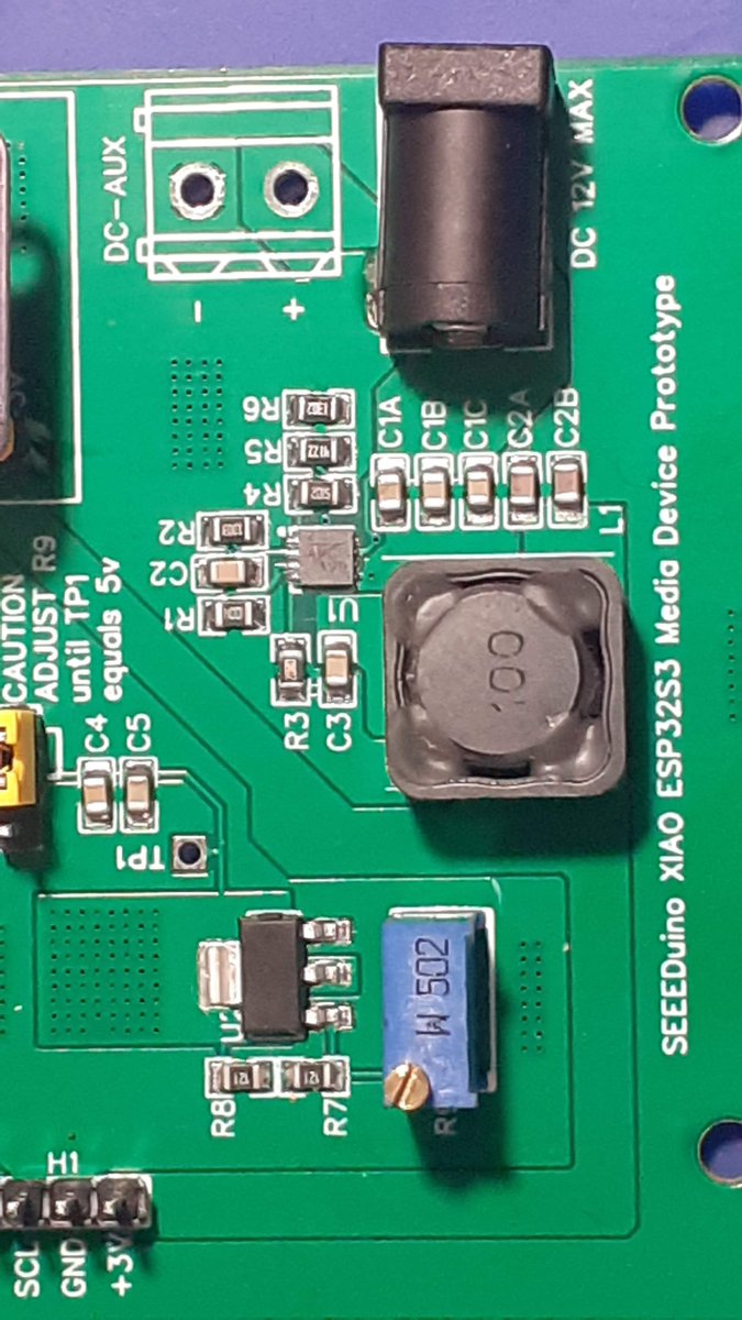 JeanRedelinghu1's tweet photo. A Media Device prototype based on the XIAO ESP32S3.
I managed to get a few things tested, and all work quite well...
https://t.co/Utfiq7H6C6

#makeriot2020
#xiaoesp32s3
#seeedstudio https://t.co/KEsx3erEZA