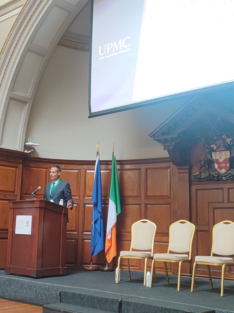 Innovation - Performance guest speaker Matthew Harinstein, Senior VP, COO, Associate Chief Medical Officer UPMC.

<a href="/UPMC/">UPMC</a> 

#AIMSSummit2023 #RCSI