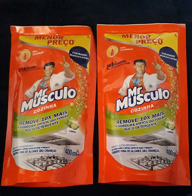Mr. Músculo Desengordurante Cozinha Refil Sachet Limão 400 ml