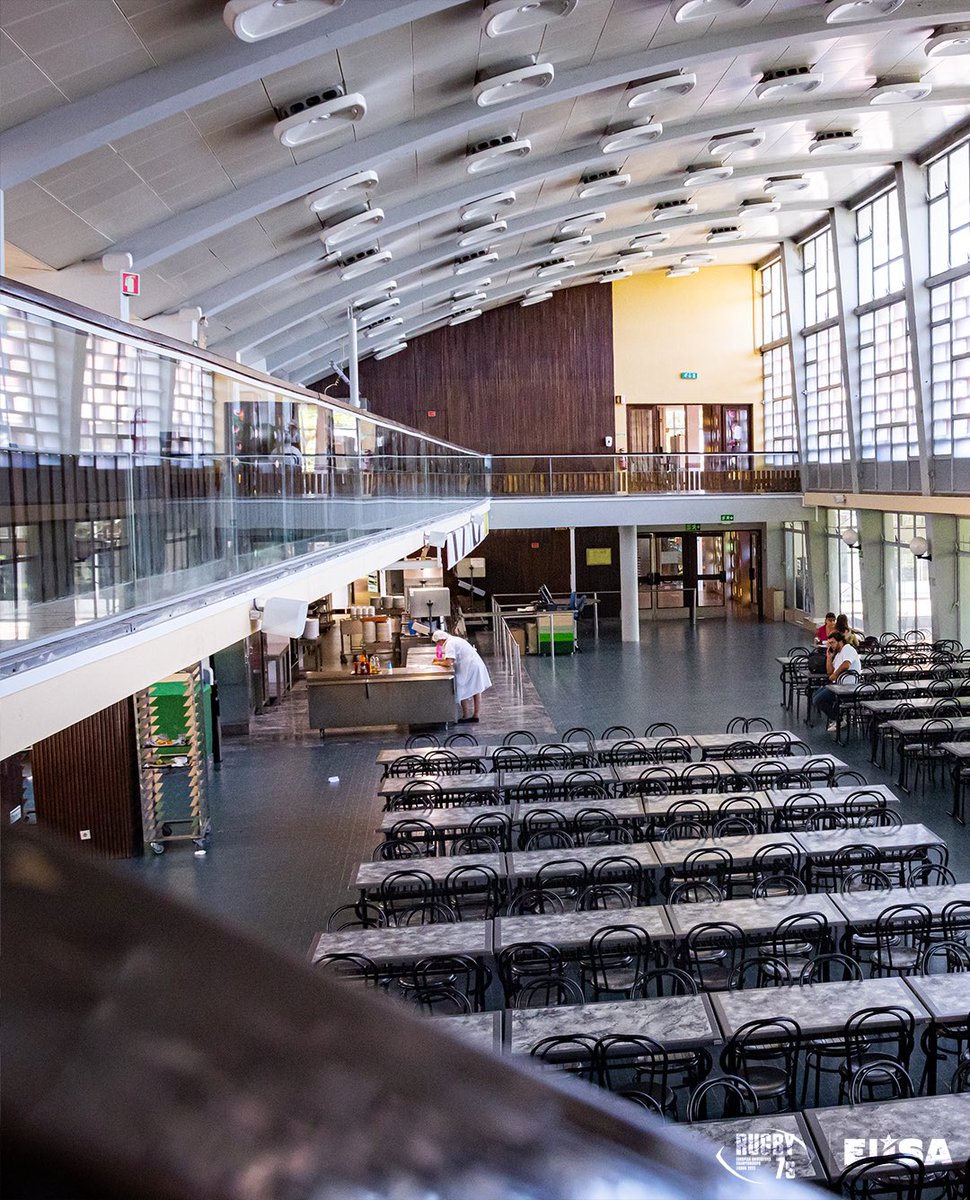 EUSARugby's tweet photo. It will be in the University of Lisbon Canteen, just minutes from the competition venue, that all the participants will be able to enjoy their meals, sharing moments of socializing and relaxation while restoring energy to compete in the best possible way.

 #EUCLisbon2023 #EUSA https://t.co/H7OAUWM1AS