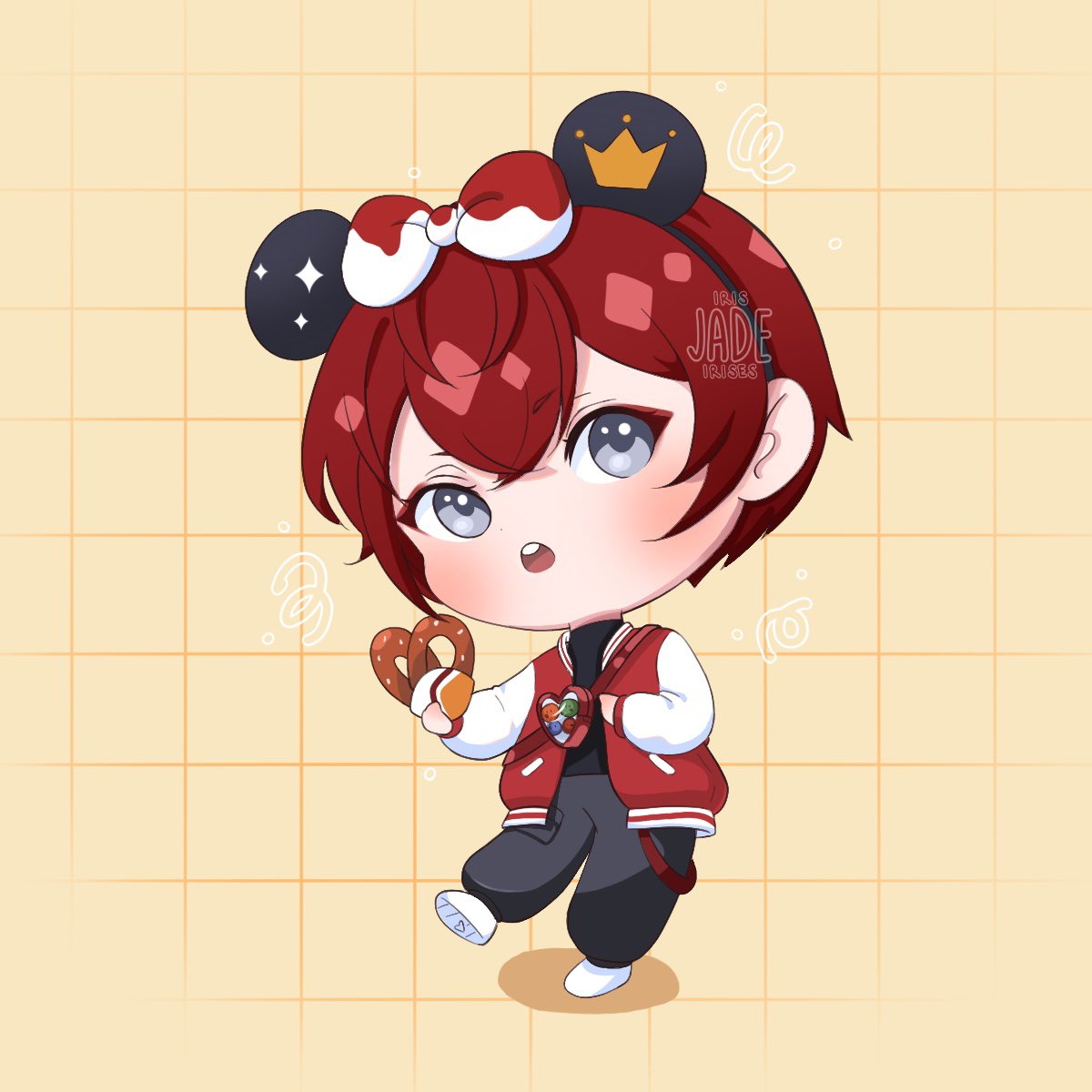 irisjadeirises's tweet photo. happy riddle day 🎈👑

#twst #twistedwonderland #twstファンアート #riddlerosehearts #heartslabyul https://t.co/qePx2u4wxd