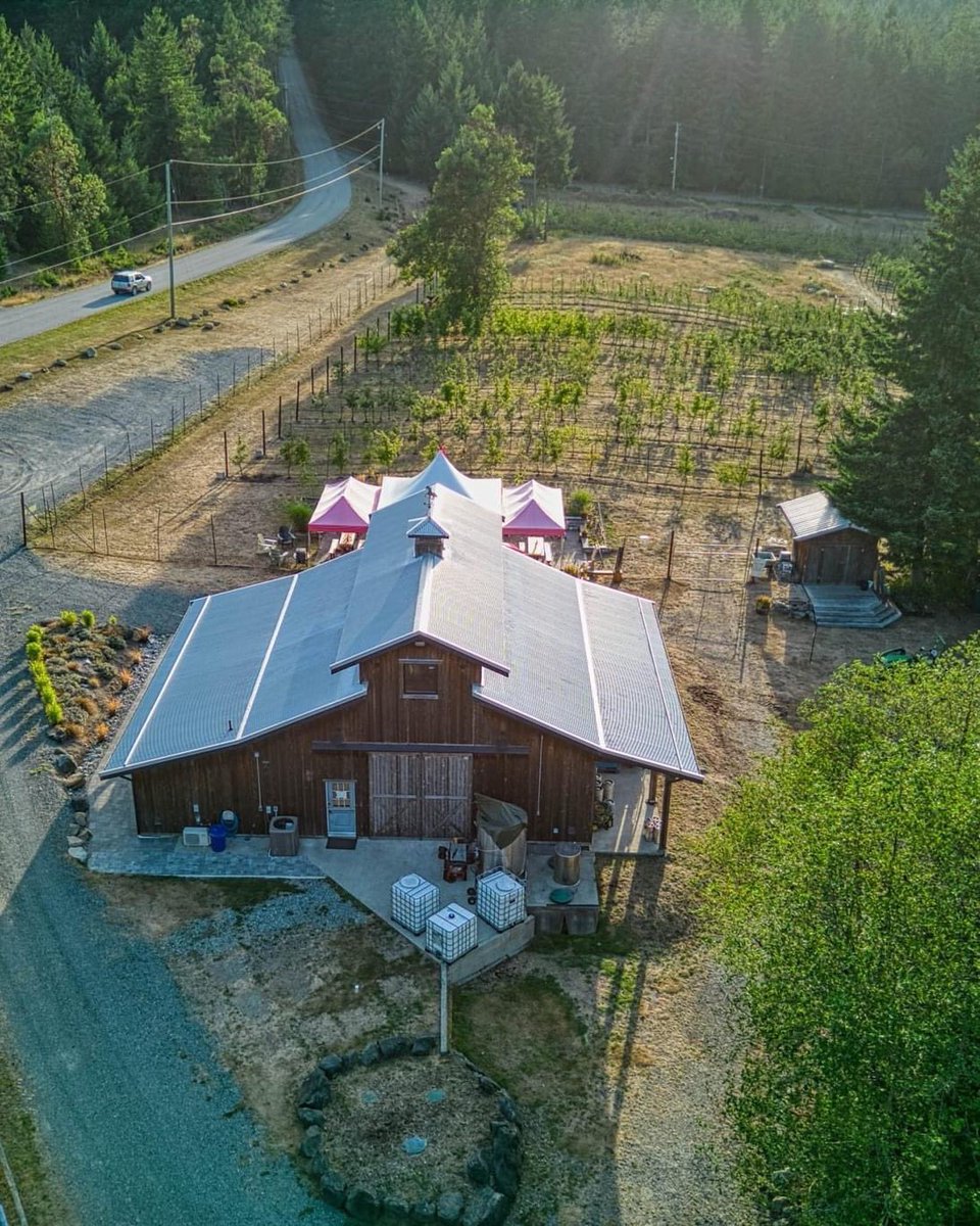 VineSmart's tweet image. British Columbia Cidery &amp;amp; Orchard on Gabriola Island! 🍎✨ CideryForSale.com #cidermaker #cider