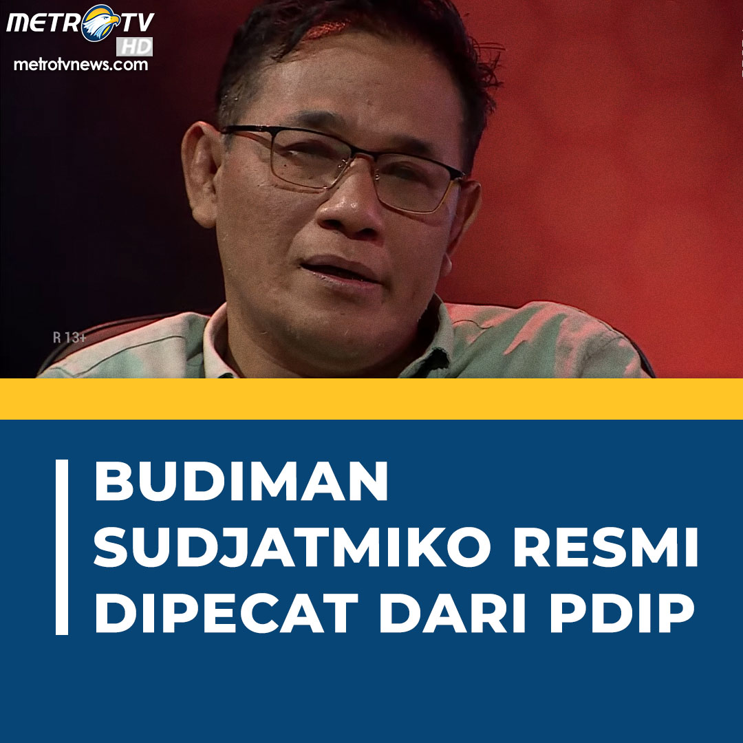 Metro_TV's tweet photo. Politisi Budiman Sudjatmiko telah resmi dipecat dari PDI Perjuangan Surat pemecatan Budiman ditandatangani langsung oleh Ketua Umum PDIP, Megawati Soekarnoputri dan Sekjen PDIP Hasto Kristiyanto.

Dalam siaran langsung program #MetroTVKontroversi Budiman menunjukkan surat yang mengatakan bahwa dirinya telah dipecat dari partai berlambang banteng tersebut.

"Ya, saya diberhentikan dari keanggotaan saya. Partai yang sudah secara formal saya ikuti sejak Desember 2004. Tapi secara politis dan emosional sebenernya sudah dari 6 SD saya ikut kampanye PDIP," ungkap Budiman.

Download #MetroTVXtend sekarang di Play Store dan App Store.

#budimansudjatmiko #pdip #pdiperjuangan #budimansudjatmikodipecat #pdippecatbudiman