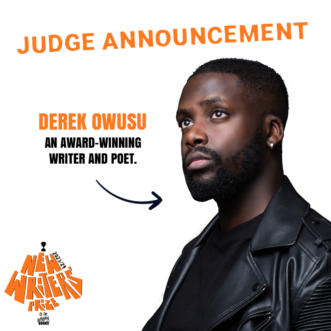 New Writers' Prize judge announcement @DerekVsOwusu 🏆 Derek's advice: Remember that if you have believable characters, you have a story. Don’t stress yourself over connecting dots because if you create believable characters, they will naturally do that for you.