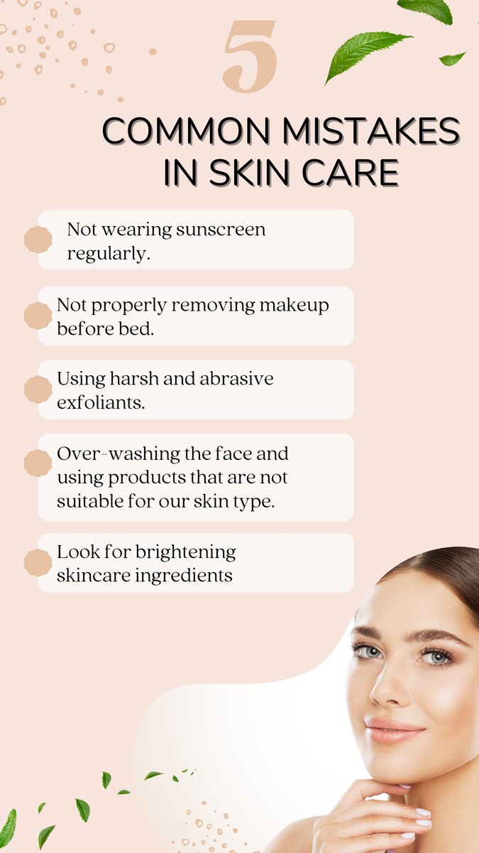 5 Common Mistakes in Skin Care
#newpost #SkincareRoutine #glowingskin #HealthySkin #skincaretipsforyou #BeautyRegimen #ClearSkin #skingoals2023 #swankshe #uk #fashionweek