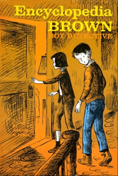 RereadingPod's tweet photo. In the latest episode, we match wits with Encyclopedia Brown, Boy Detective, and with each other. https://t.co/Fz9m57Y0P1 https://t.co/XsFlD6iIVy