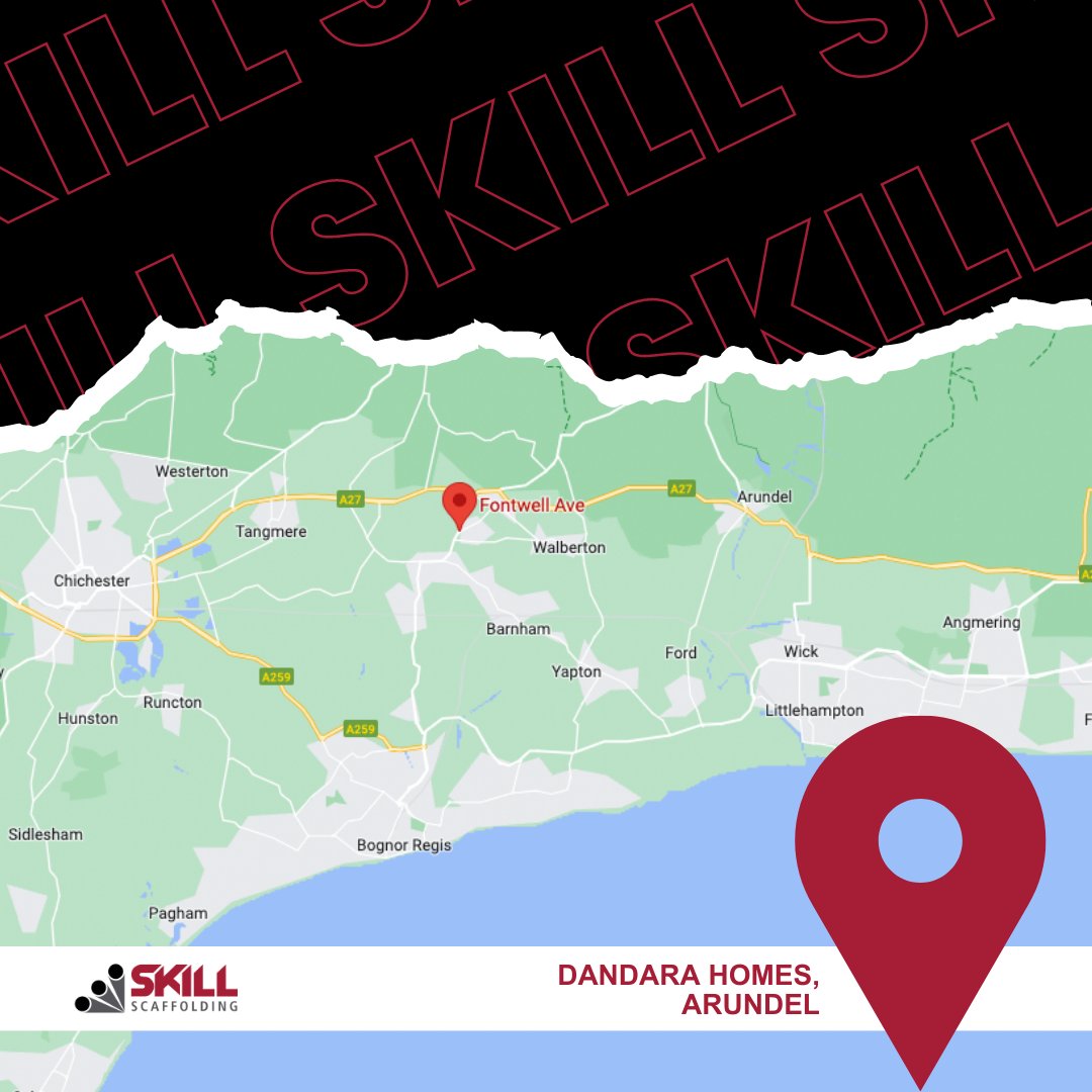 SkillScaff's tweet photo. Dandara Homes, Arundel: Skill Scaffolding’s Fontwell Site

Travelling even further East from our Southampton base, this excellent aerial illustration shows the Fontwell site for our Dandara Homes client in Arundel.

https://t.co/6hGffl9A3A

#WeAreSkill #scaffolding #scaffolder https://t.co/6MrGtTGaoP