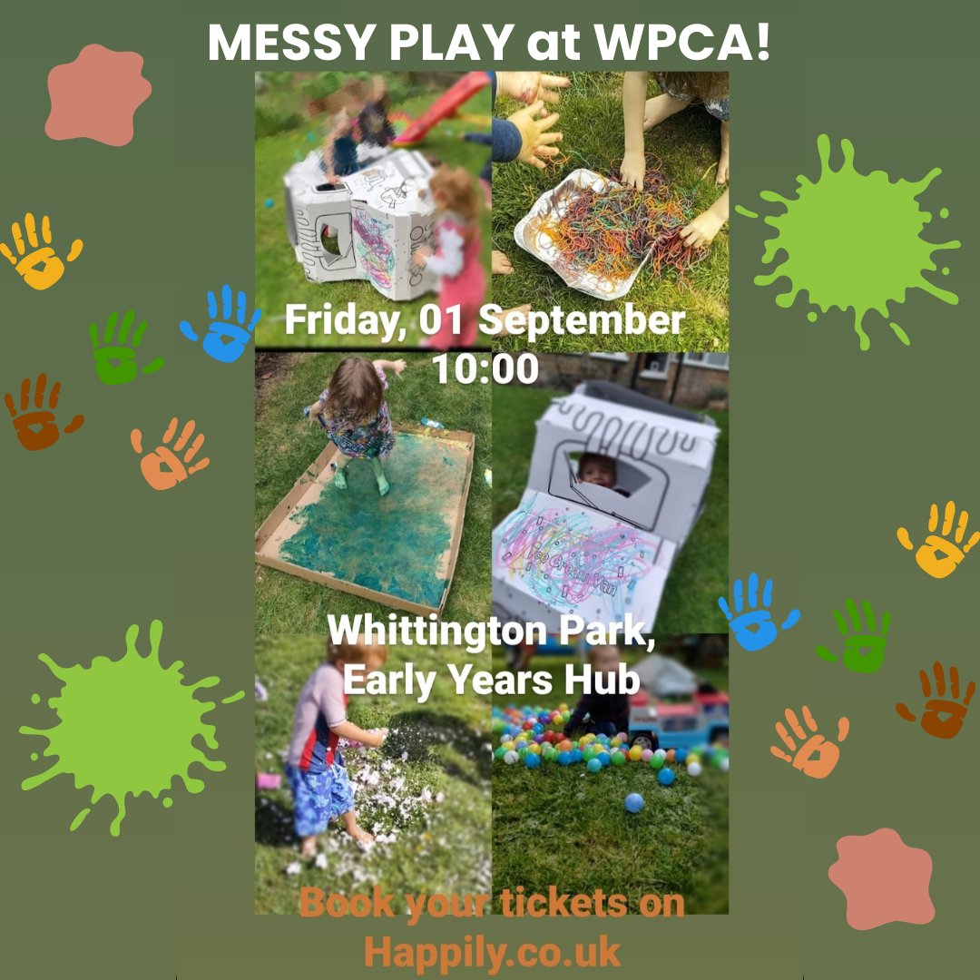 Messy Play at WPCA! 

Starting on the 1st September and continuing each Friday throughout September at 10am!

#wpca #community #earlyyearshub #messyplay #childrensactivites