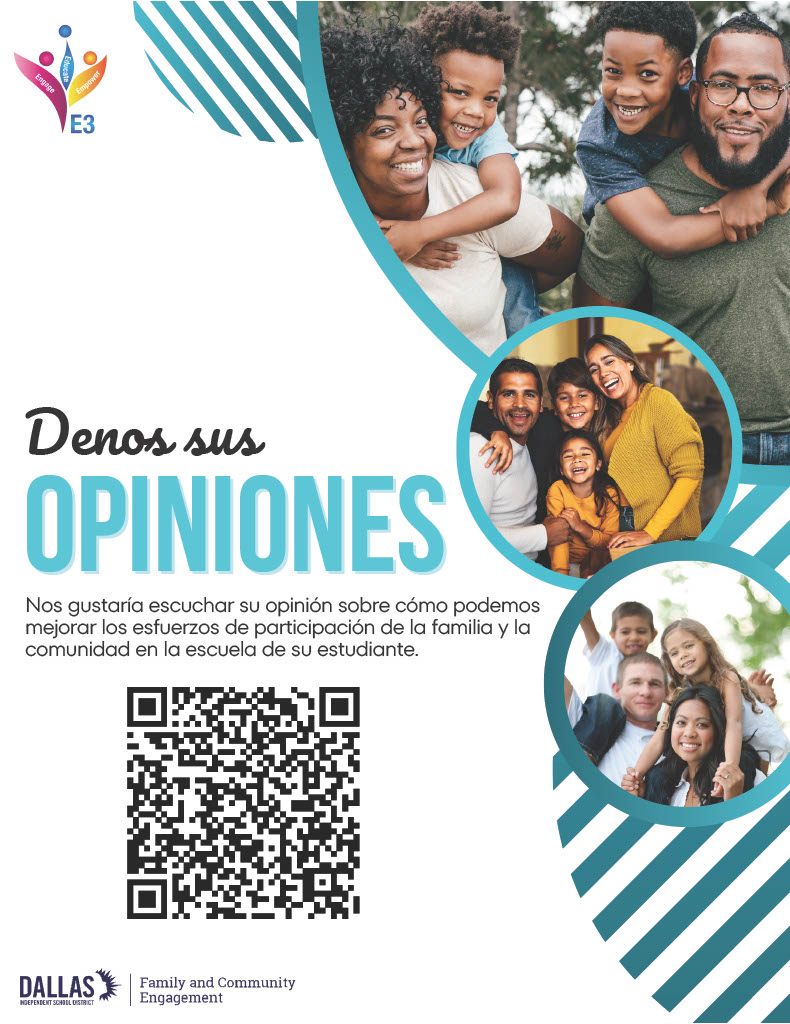 HBGonzalezPLA's tweet photo. We want to hear from you on how to improve our family and community engagement! 
English:
https://t.co/pxwkkq5c4w
¡Queremos saber de usted sobre cómo mejorar nuestra participación familiar y comunitaria! Por favor complete la siguiente encuesta. 
Español: https://t.co/3wmmW2RYuf https://t.co/aZ8moHNuYO