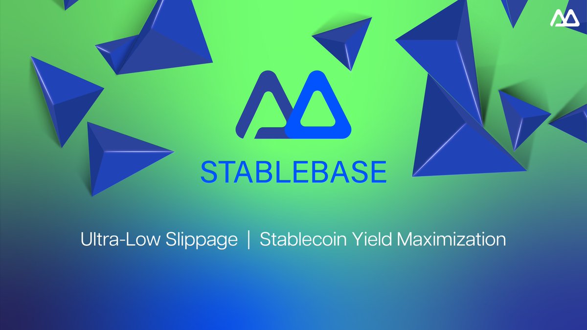 lunanomacrypto's tweet photo. π‘οΈ@stablebasefi empowers users to seamlessly exchange stablecoins at minimal slippage
Follow myπ§΅I will coverπ
1/ What is #StableBase
2/ Features
3/ Tokenomics
4/ Social Media
A Thread π§΅
#BuildOnBase #StableBase #BaseToday #BaseMainnet https://t.co/JUodj7dJ6t