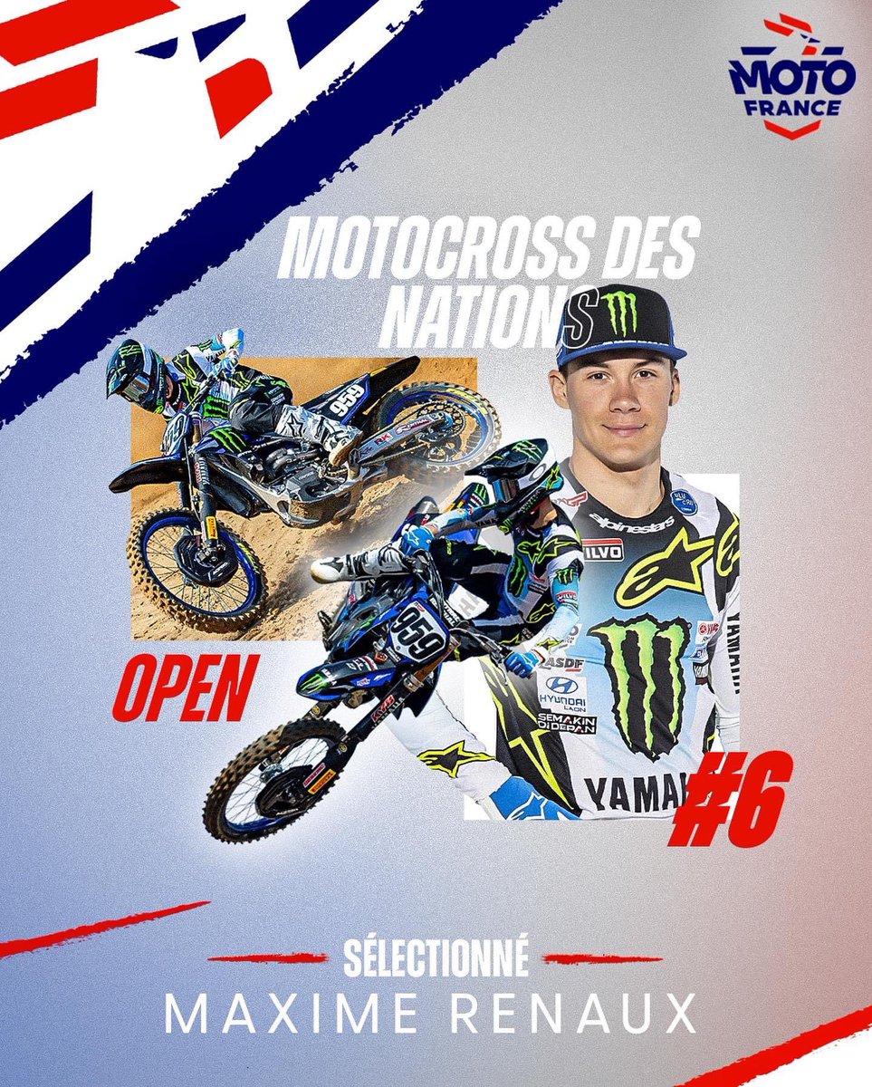Gusymx's tweet photo. Francia anuncia su equipo para el Motocross de las Naciones 2023 #mxzone https://t.co/GcanMQosMm