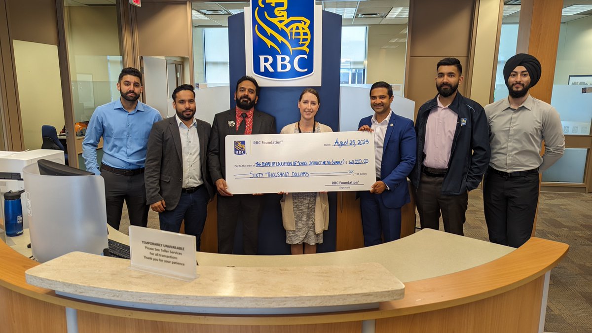 sd36advancement's tweet photo. We’re proud to partner with #RBCFutureLaunch once again to deliver our REACH and Bike Repair/Sheet Metal programs. With the ongoing support from @RBC, we are able to offer valuable employment certifications and hands-on work experience to 180 students! @Surrey_Schools https://t.co/Bfdy4OUw4R