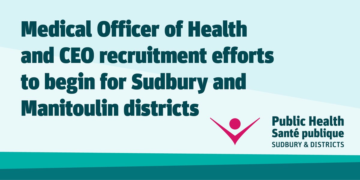 Public Health Sudbury & Districts tweet media