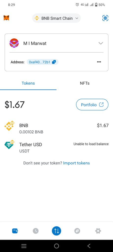 Marwat_Starr's tweet photo. @MetaMaskSupport Team why my balance is not showing in my wallet ? Unable to load balance means ?? Please tell me where the issue is https://t.co/1E5MI6nipR
