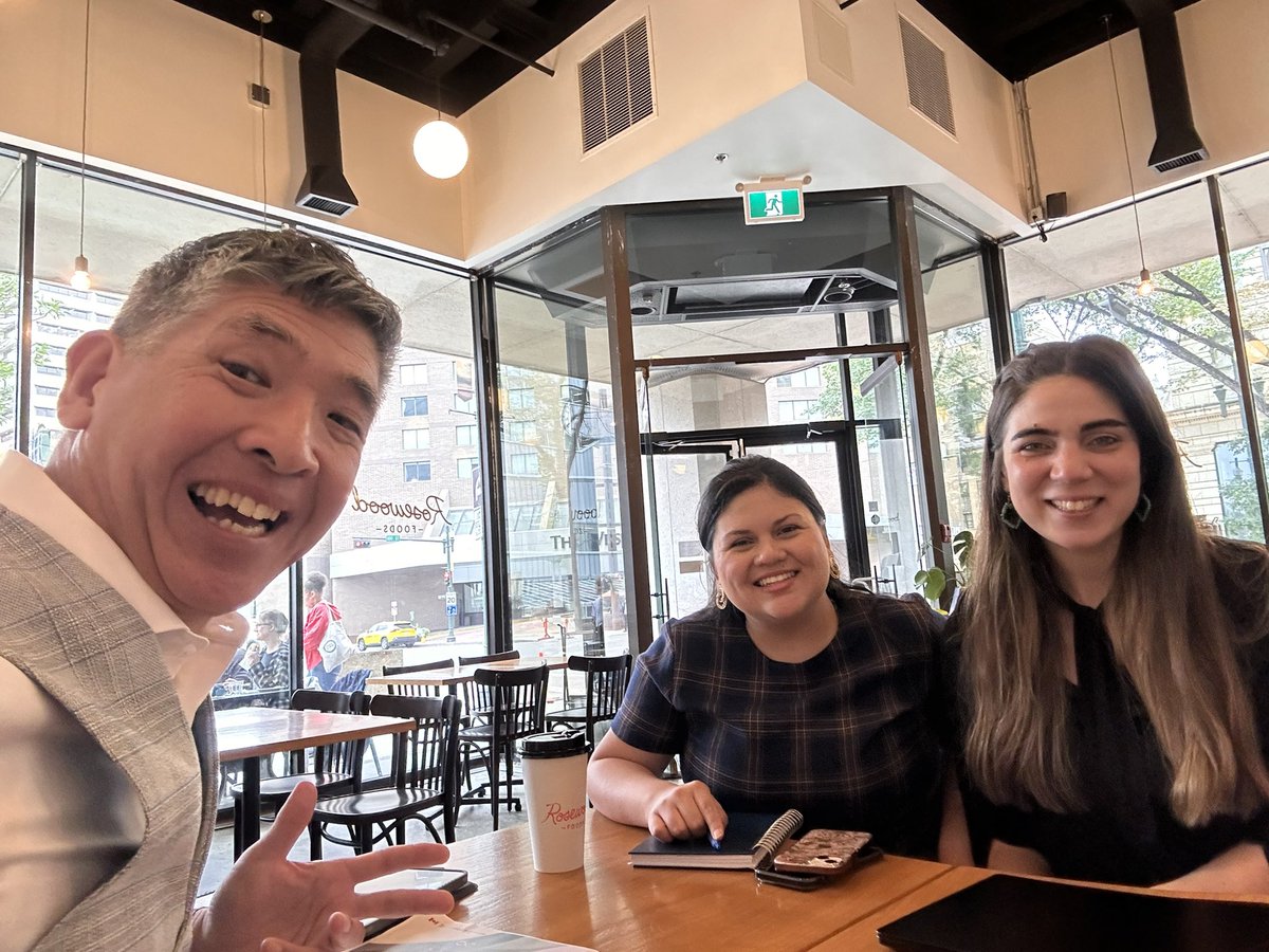 Green Violin is moving up to the Federal level for housing conversations! Thanks to these two very helpful Ministerial Advisors, <a href="/StefanySorto/">Stefany Sorto</a> and Celine Yegani @clytical