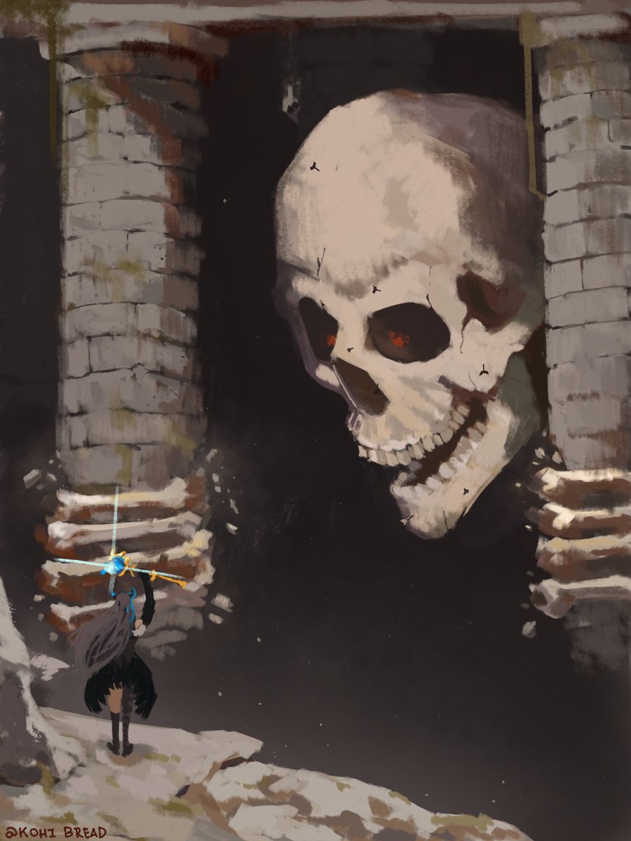Kohi_Bread's tweet photo. 💀Boss fight!! #RavenCrafts https://t.co/O2X7oKBksS