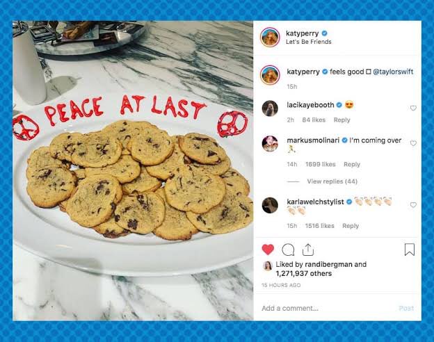 swiftyootw's tweet photo. no but Katy Perry and Taylor Swift getting back together is one of the most iconic moments in pop culture https://t.co/Qa1eK5ds2K