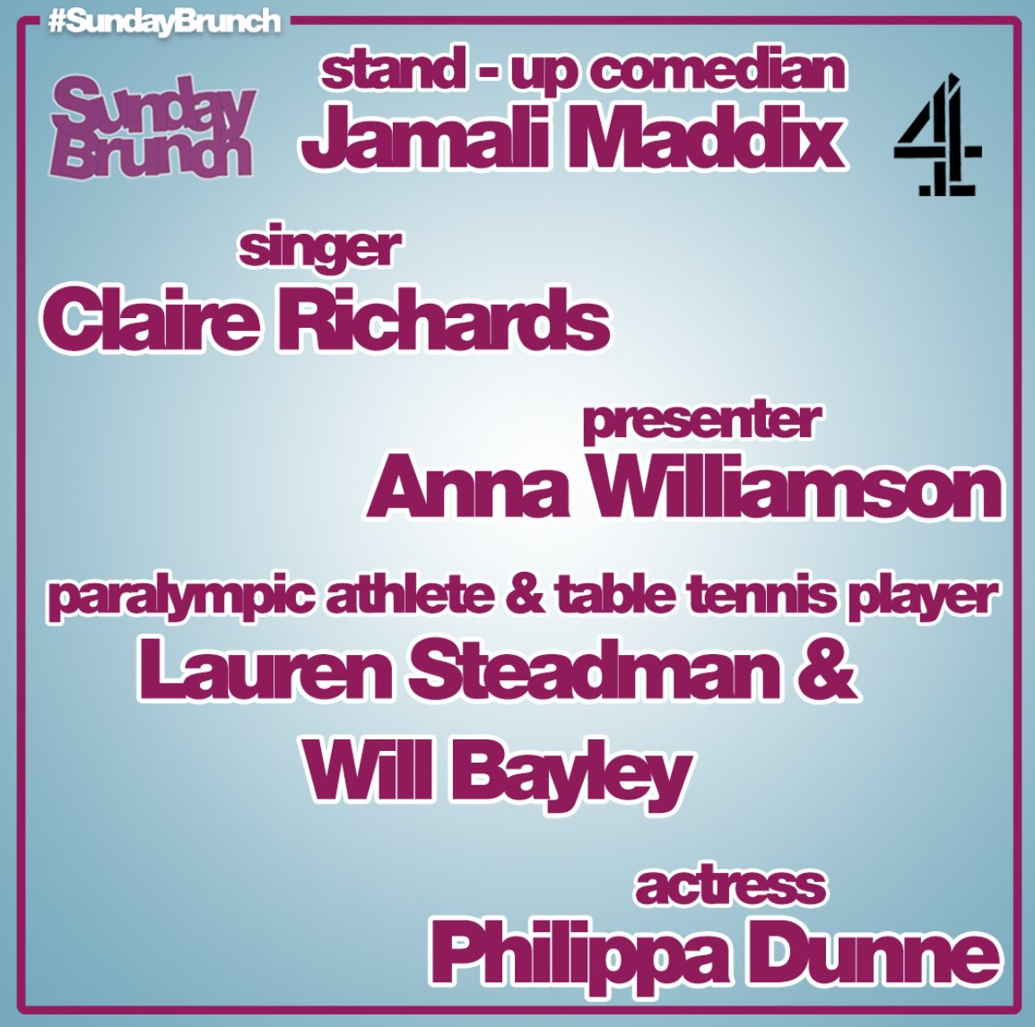 Sunday Brunch tweet media