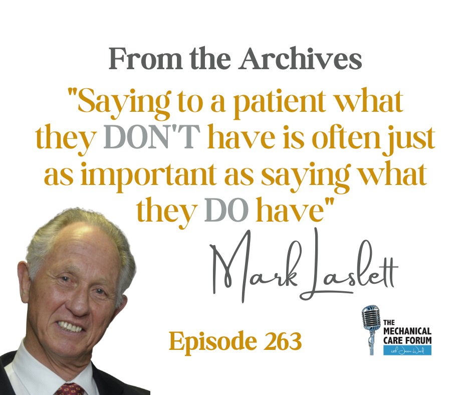 #tbt So many truths and invaluable experience shared by @marklaslett_nz in both part 1 and 2 of my interview from back in 2015 and reshared in 2019 in this episode mechanicalcareforum.com/podcast/263 #mcareforum #mckenziemdt #physicaltherapy #marklaslett