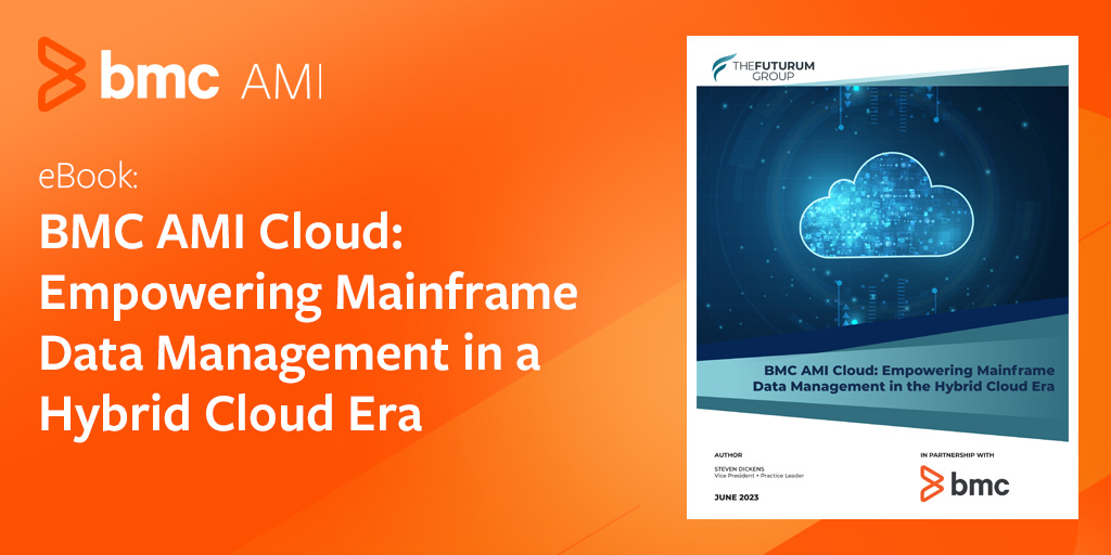 This @FuturumResearch white paper outlines four key areas in which a #HybridCloud approach can help address the cost and complexity of legacy #mainframe data management and how the new BMC AMI Cloud solutions can help.

loom.ly/yioqoi0