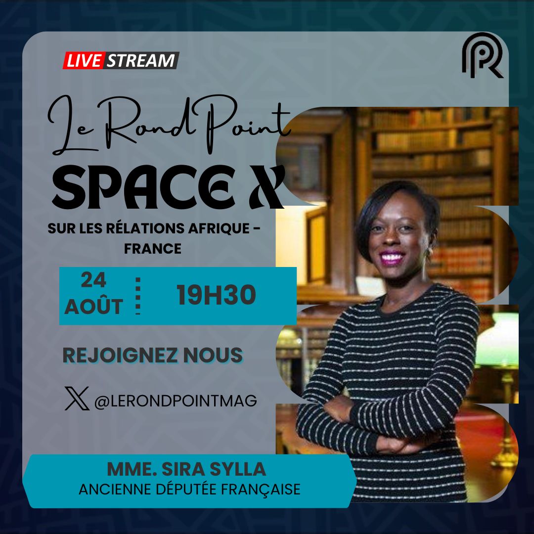 RondPointMedia's tweet photo. Ne manquez pas l'opportunité de participer au SPACE X de ce soir! Nous explorerons en profondeur la relation entre l'Afrique et la France,
Soyez prêts à plonger dans une discussion stimulante qui abordera des sujets cruciaux pour l'avenir de ces deux entités.
#LeRondPoint #SapceX https://t.co/RBiCRsX893