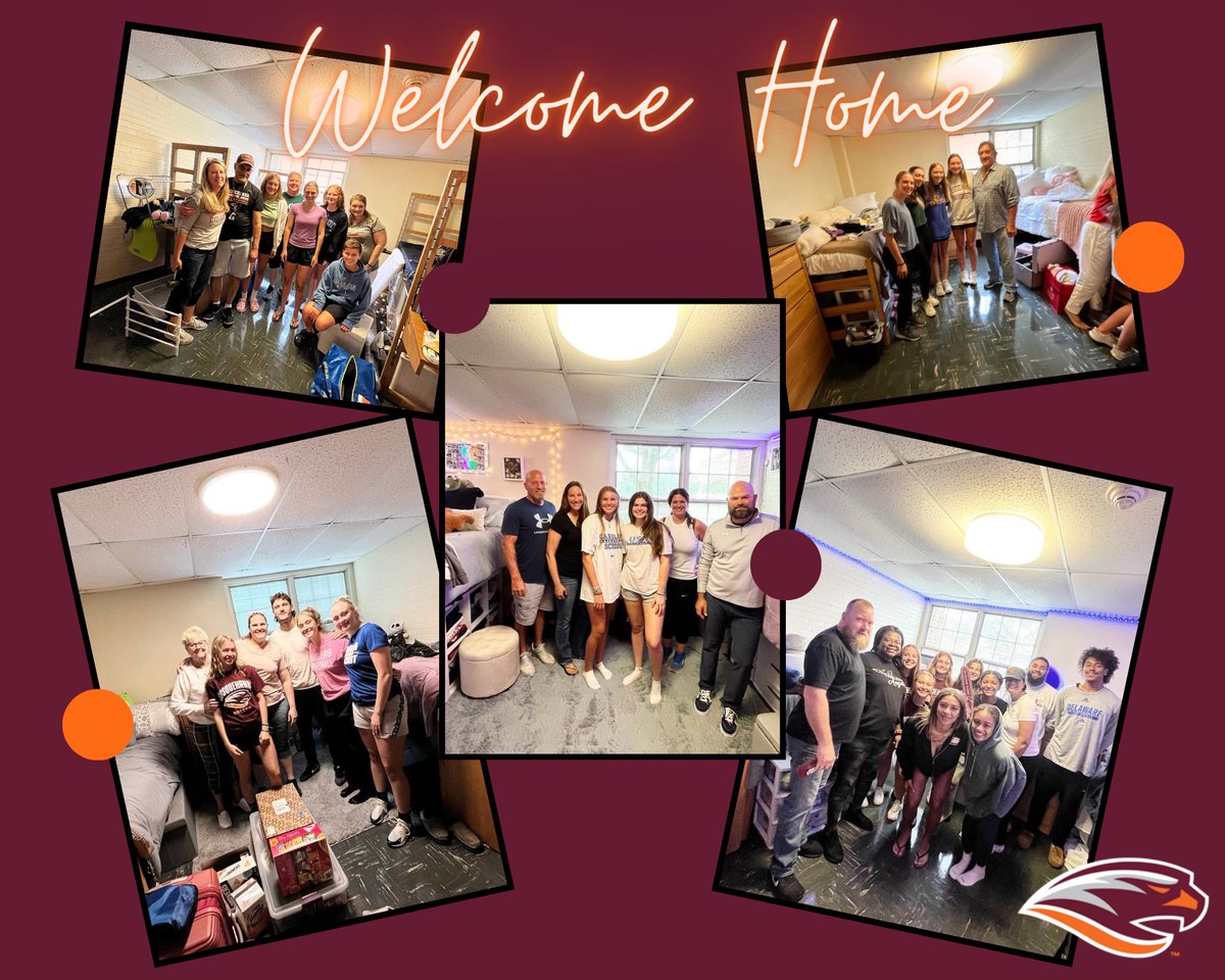 It’s a GREAT day to have a GREAT day! First-Year move in is complete 🤩🧡🏀

Welcome to The ‘Grove to our 8 incoming River Hawks. You’re now home! #TheyChoseToFly #WeOverMe