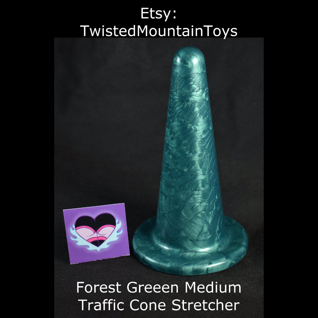 We have 10 prizes for our podcast anniversary giveaway including these two GORGEOUS toys from <a href="/ToysTwisted/">Twisted Mountain Toys</a> 

You can enter to win either the Hyper or the Traffic Cone Stretcher. 

Get all the details and enter at lovingbdsm.net/giveaway