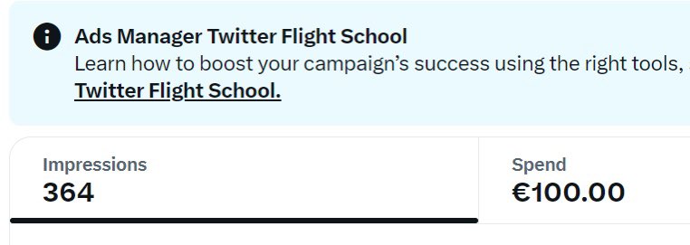 Bralessgreece's tweet photo. @lindayaX This is the screenshot of my ads account. I got 100€ charge for 364 impressions. Thanks https://t.co/HT4n4Mkisl for stealing my money. @lindayaX https://t.co/14teiYUlbs