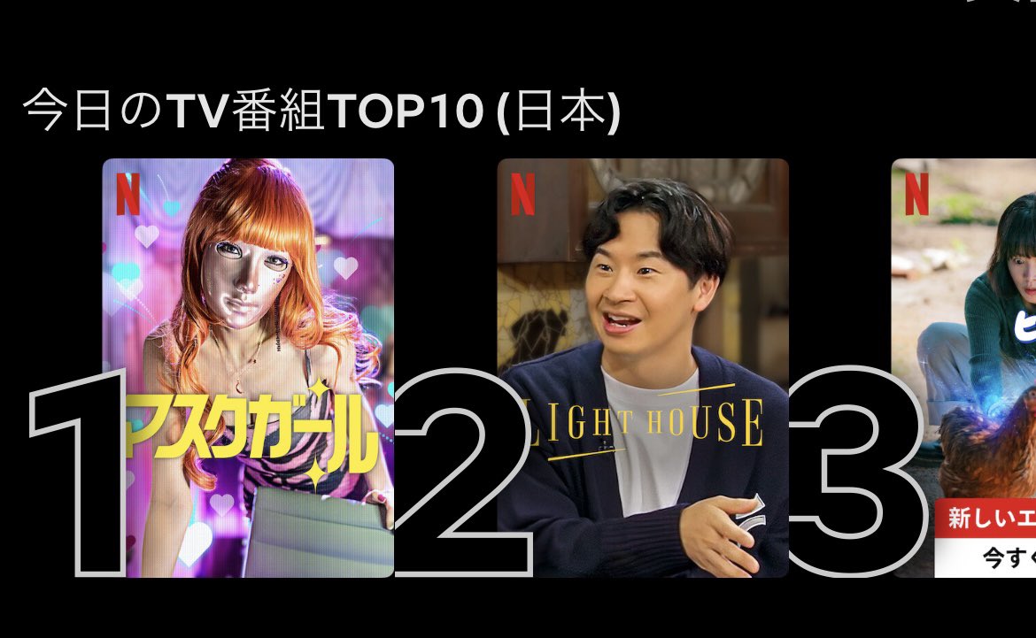 nobrock's tweet photo. LIGHTHOUSE、2位！ https://t.co/0CvvOriKtq
