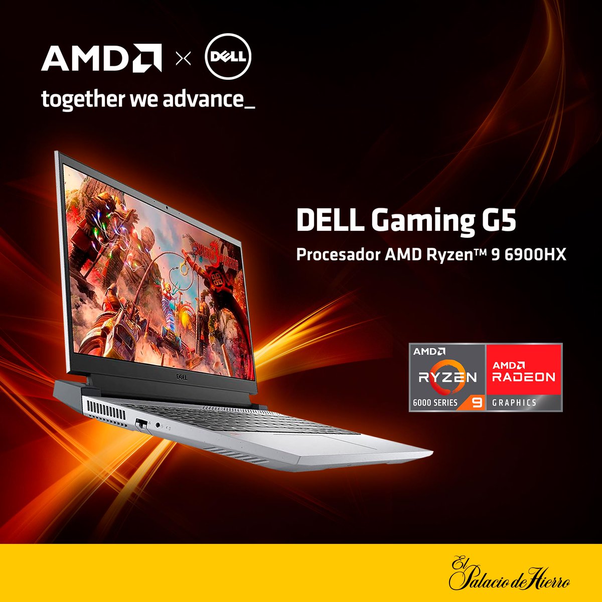 ¡Prepárate para el mejor Regreso a Clases con nuestra Expo de Regreso a Clases en #PalacioDeHierro! 📚 Los Procesadores Móviles AMD Ryzen™ te brindarán la capacidad multitarea que necesitas. Encuentra modelos increíbles como la Dell Gaming G5: elpalaciodehierro.com/dell-laptop-g5…