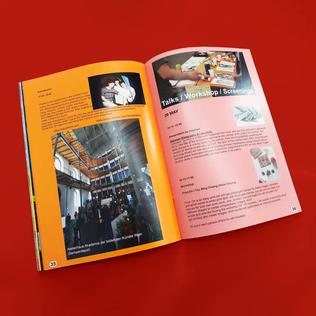 Fanzineist's tweet photo. 📢 Exciting News! Introducing the Fanzineist Vienna 2023 Zine, your gateway to creativity, culture, and independent publishing! Order now! Link in bio!📚
.
 #FanzineistVienna #IndiePublishing #GetYourZine #fanzine #zine #fanzin #ArtBookFair #ZineFestival #Documentation  #Music https://t.co/PbwcduR4Db