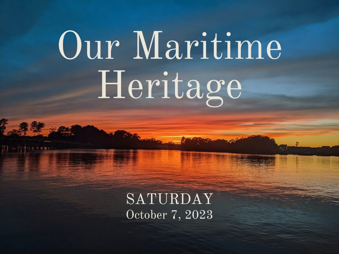 HistBathSiteNC's tweet photo. Our Maritime Heritage: Oct. 7, 9-5. Join us at Historic Bath SHS to travel back in time to the days when water was the lifeblood of our state.
#nchistoricsites #visitnc #historicbathnc
#historicbath_nc #bathnc #nchistoricbath #nchistory
#firsttown #maritime #maritimehistory https://t.co/I6r55GYijc