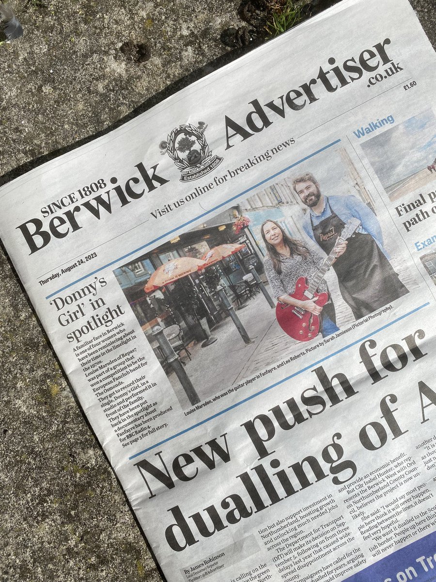 037robots's tweet photo. @Repas7N  have made it to the front of next weeks fish  &amp; chip paper! I Might have retire now! 🍟 🐟 📰 https://t.co/TCjJ1VgpWn