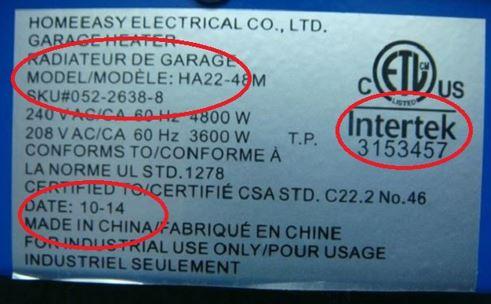 ONFireMarshal's tweet image. Updated #RECALL: Mastercraft, Profusion Heat, Prestige, and Matrix portable garage heaters recalled due to fire hazard.
Immediately stop using the recalled product and return for store credit or a replacement unit. Find out more at:
bit.ly/47NE95Q