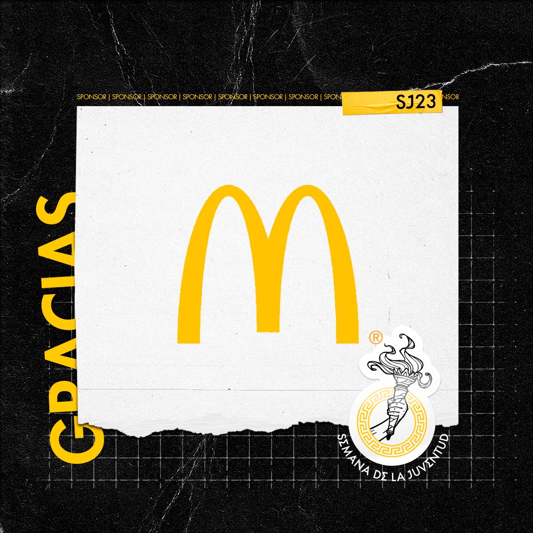 Es un honor y un placer darles la bienvenida a "MC DONALD´S" en esta nueva edición de la Semana de la Juventud.
¡Estamos emocionados por compartir esta experiencia juntos!