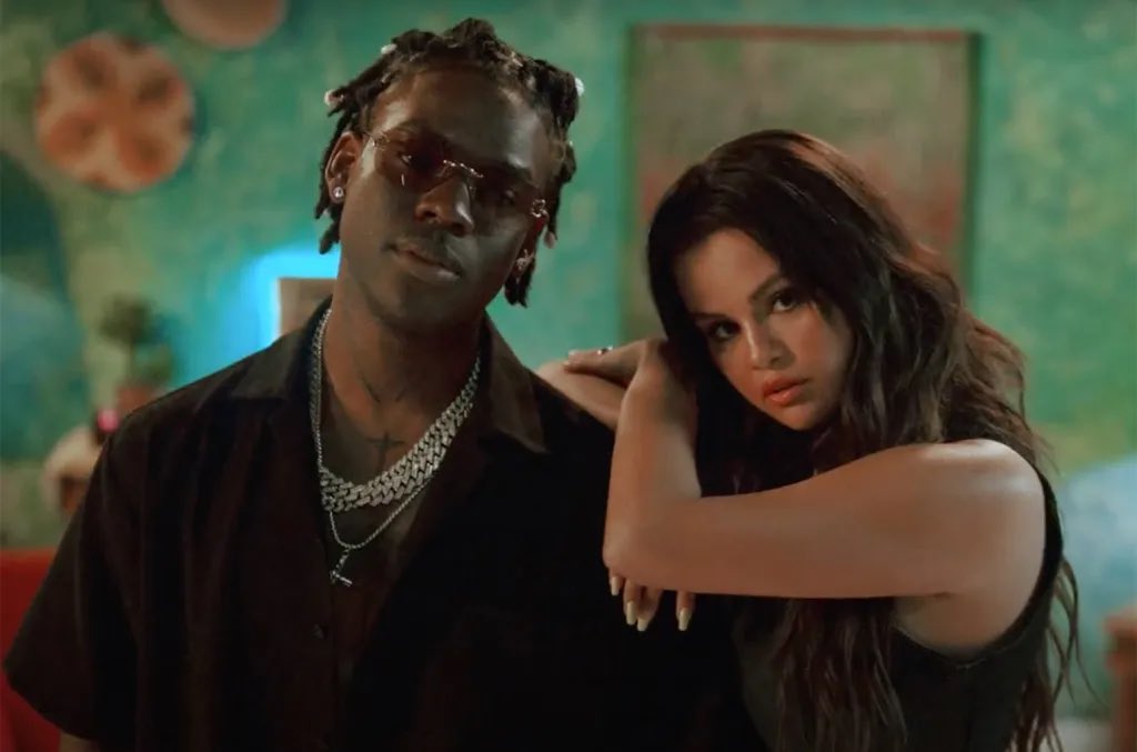 PopBase's tweet photo. One year ago today, Rema and Selena Gomez released the ‘Calm Down’ remix. https://t.co/bxiaX67Ndb