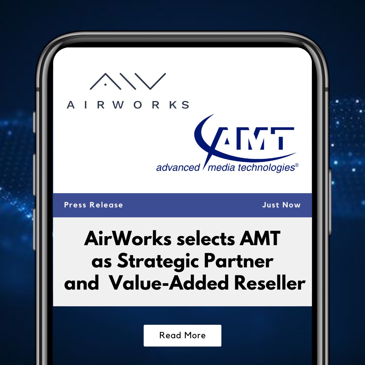 Advanced Media Technologies (AMT) tweet media