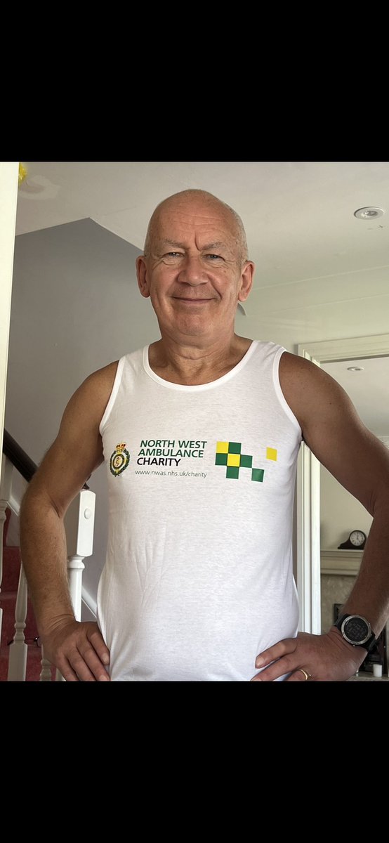 clucas1962's tweet photo. Hi am doing the Great North Run next month for the North West Ambulance Charity, a very worthy cause supporting staff &amp; volunteers. https://t.co/IhVHx9BsIU https://t.co/85OBW3tp7b